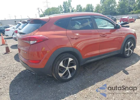 2016 Hyundai Tucson Sport из США, поврежденный, VIN KM8J33A25GU055734